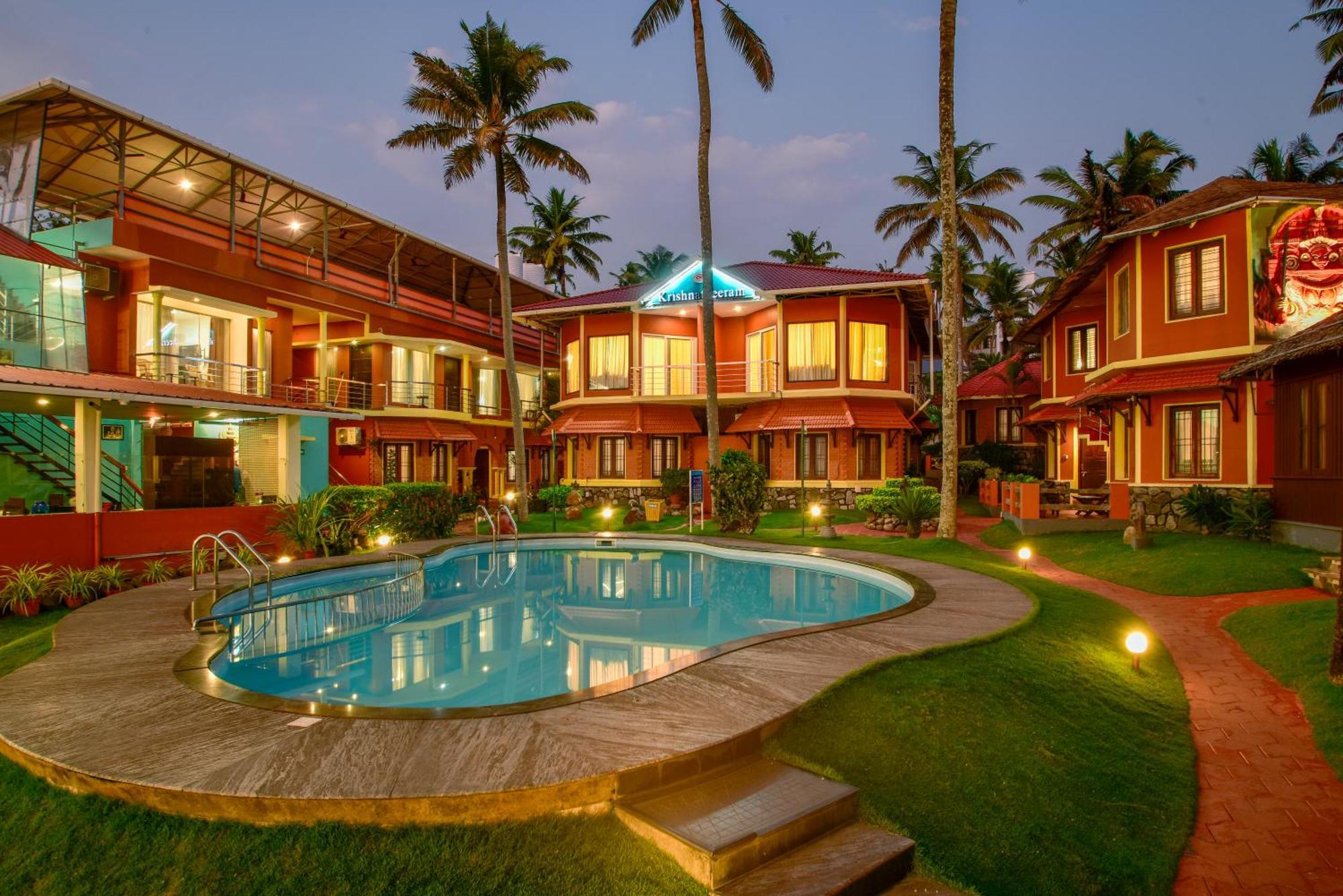 Krishnatheeram Ayur Holy Beach Resorts Varkala Ngoại thất bức ảnh